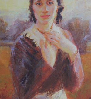 All Things Dear Painting of Emma Smith by Julie Rogers