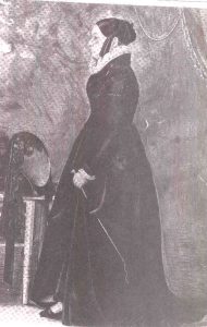 Emma in her riding habit